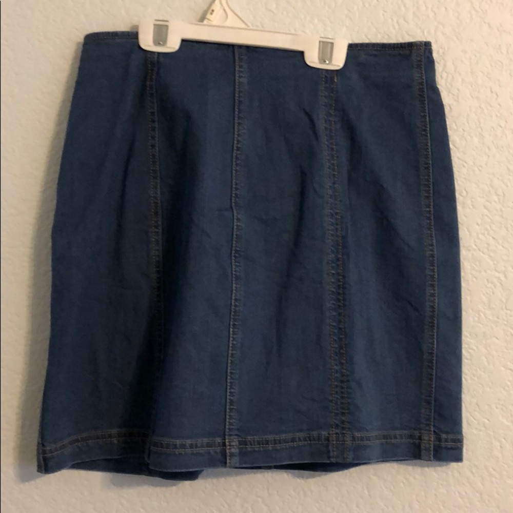Kendall and kylie denim skirt